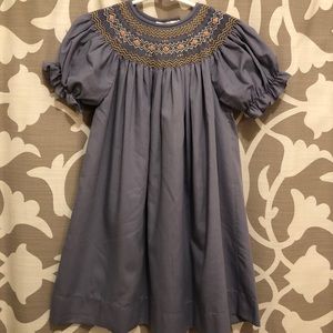 Smocked Rosebud Dress • 2T